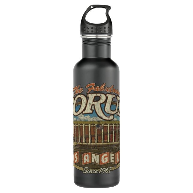 The Fabulous Forum 1967  Stainless Steel Water Bottle (Front)