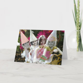 The Fabulous Four Fairies Card
