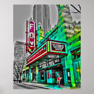 The Fabulous Fox Theater Atlanta Georgia Poster