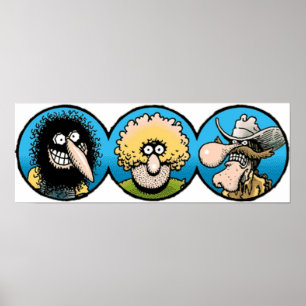 the fabulous furry freak brothers cartoon poster