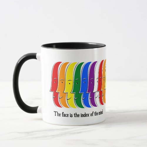 The face is the index of the Mind Mug