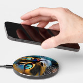 The Face of a cute Lynx point Siamese Wireless Charger (Hand)