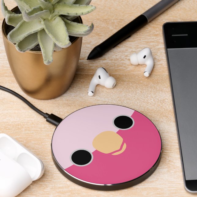The face of a Galah Wireless Charger (Desk 2)