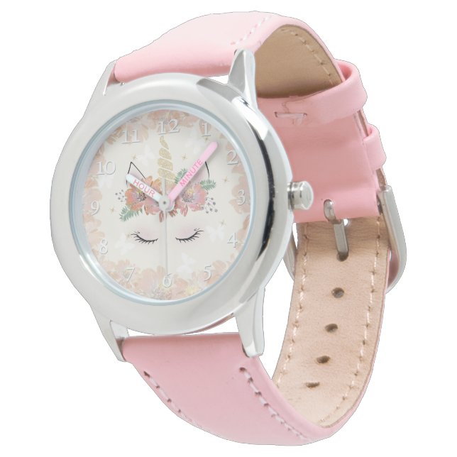 The face of a unicorn. watch (Angled)