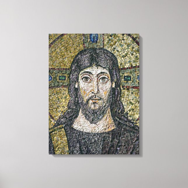 The face of Christ Canvas Print (Front)