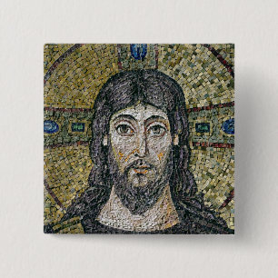The face of Christ Pinback Button