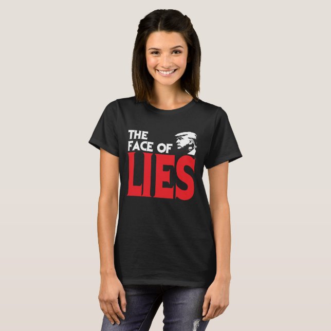 The Face Of Lies T-Shirt (Front Full)