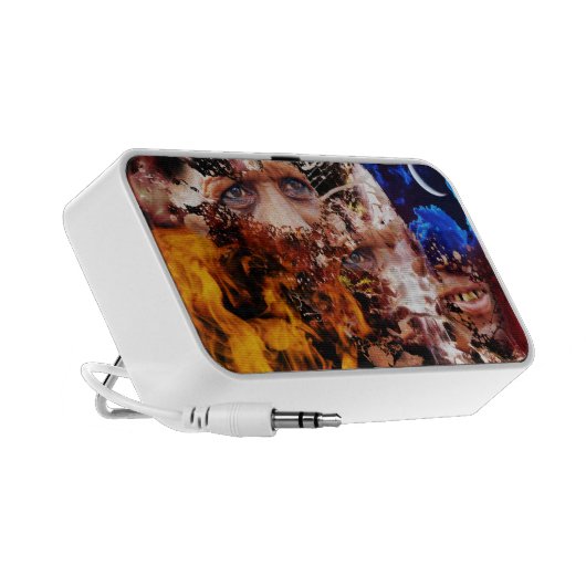 The Face of Man Portable Speaker (Side)