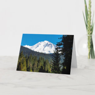 THE FACE OF MOUNT SHASTA CARD