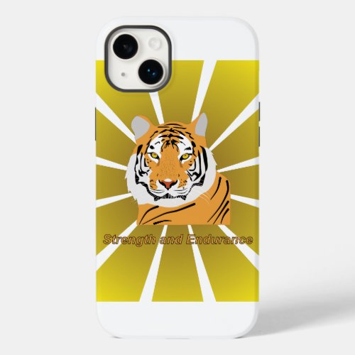 The face of the tiger Case_Mate iPhone 14 plus case