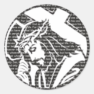 The Face of True Love.png Classic Round Sticker