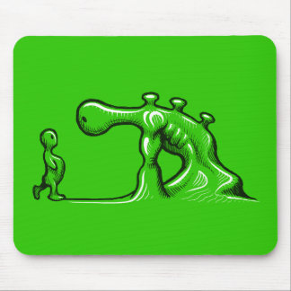 The Face Off mousepad