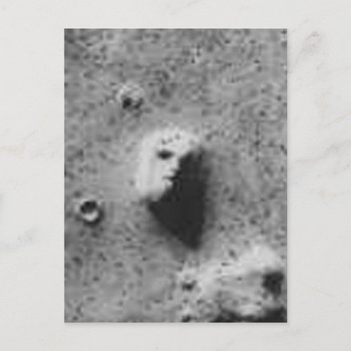 The FACE On MARS___Cydonia Mensae Postcard