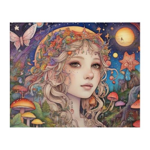 The Faerie Queen Acrylic Print