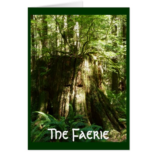 The Faerie - Tree Spirit Cards (Front)