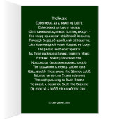 The Faerie - Tree Spirit Cards (Inside (Right))