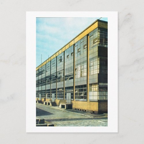 The Fagus Shoe Factory designed by Walter Gropius Postcard