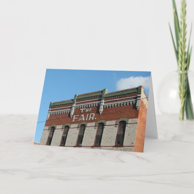 The Fair Card (Front)