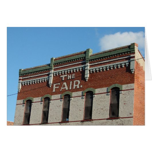 The Fair Cards (Front Horizontal)