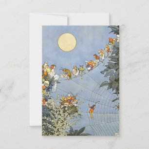 “ The Fairies Birthday” by Heath Robinson RSVP Card