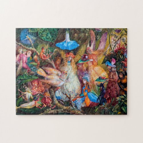 The Fairies Favourite John Anster Fitzgerald Jigsaw Puzzle