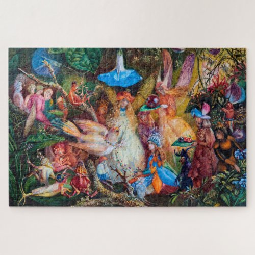 The Fairies Favourite John Anster Fitzgerald Jigsaw Puzzle