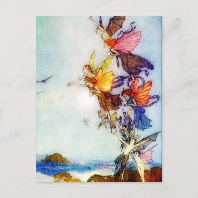 The Fairies postcard (Front)