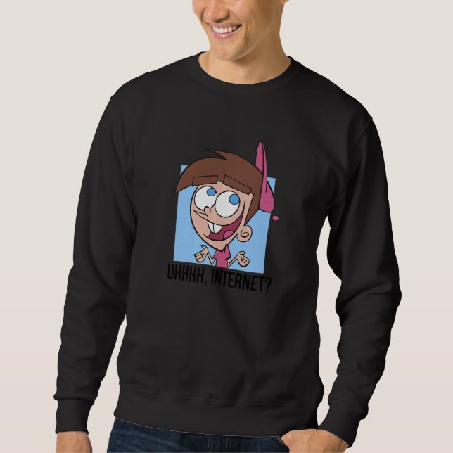 The Fairly OddParents Timmy Graphic Uhhhh Internet Sweatshirt (Front)