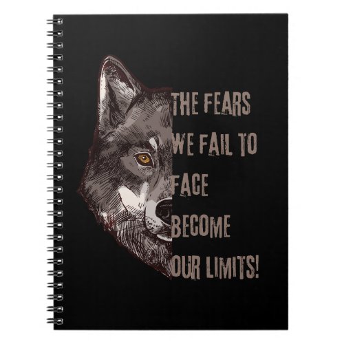 The fairs we fail to face become our limits notebook