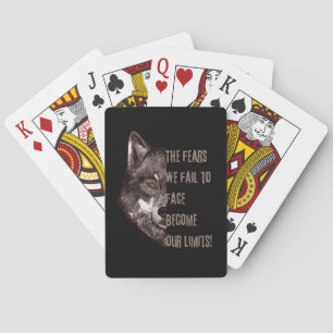 The fairs we fail to face become our limits poker cards