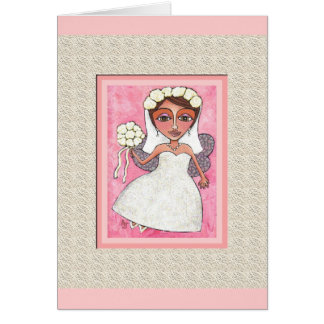 THE FAIRY BRIDE - bridal / wedding card