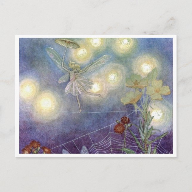 The Fairy Circus Dorothy Lathrop Postcard (Front)