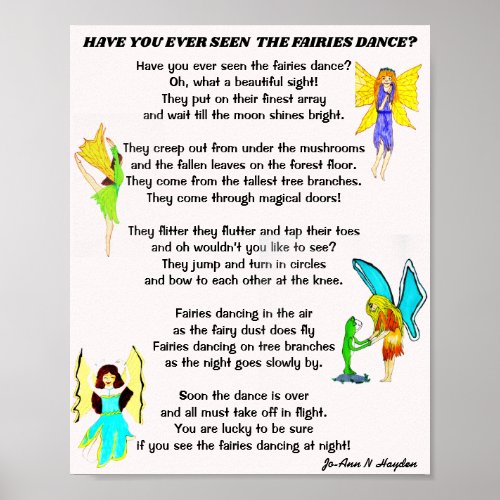 THE FAIRY DANCE poster