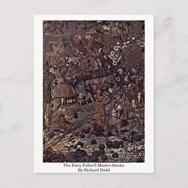 The Fairy Feller'S Master-Stroke By Richard Dadd Postcard (Front)