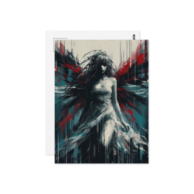 The Fairy Glitch Postcard (Front/Back In Situ)