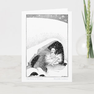The Fairy in Winter Card 1