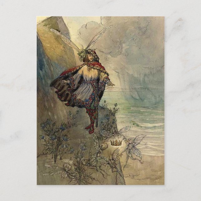 “The Fairy King” Postcard (Front)