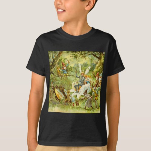 The Fairy Prince and Thumbelina T_Shirt