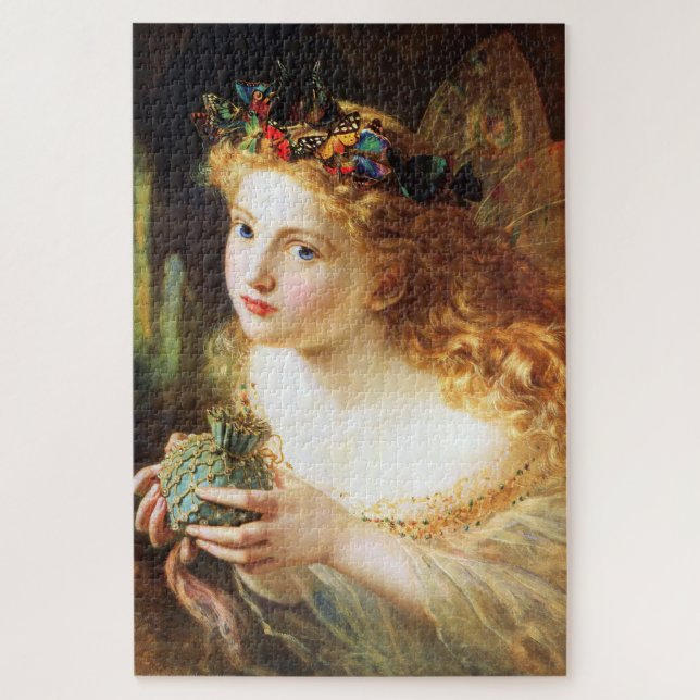 The Fairy Queen - Sophie Anderson Jigsaw Puzzle (Vertical)