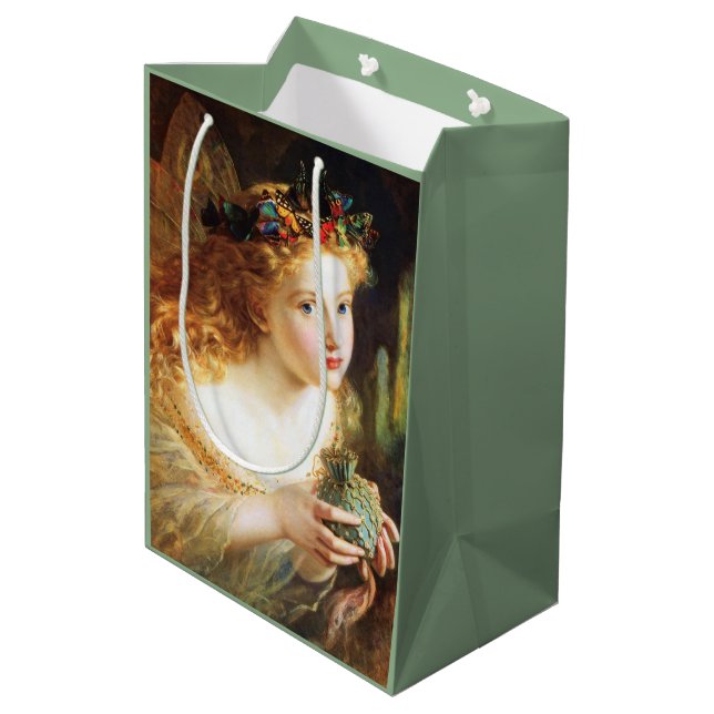 The Fairy Queen - Sophie Anderson Medium Gift Bag (Back Angled)