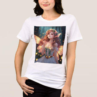 The Fairy Queen's Blessing Canvas Women's T-Shirt Tri-Blend Shirt