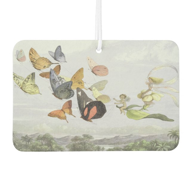The Fairy Queen's Carriage | Elf World Air Freshener (Front)