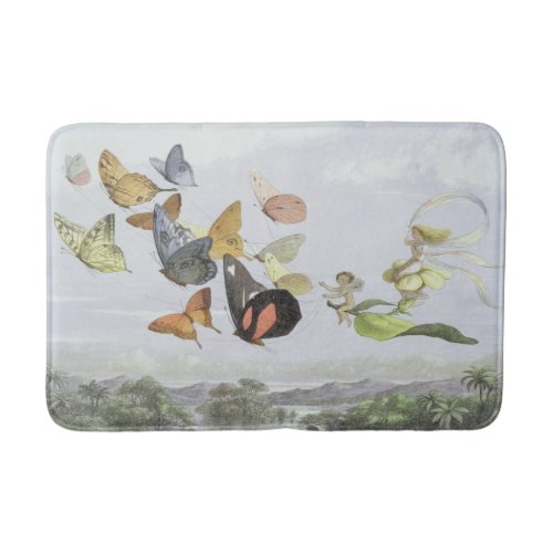 The Fairy Queens Carriage  Elf World Bath Mat