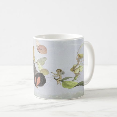 The Fairy Queens Carriage  Elf World Coffee Mug