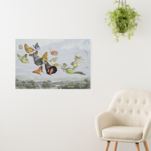 The Fairy Queen's Carriage Elf World Foam Board