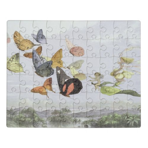The Fairy Queens Carriage  Elf World Jigsaw Puzzle