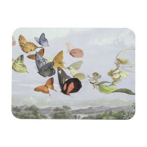 The Fairy Queens Carriage  Elf World Magnet