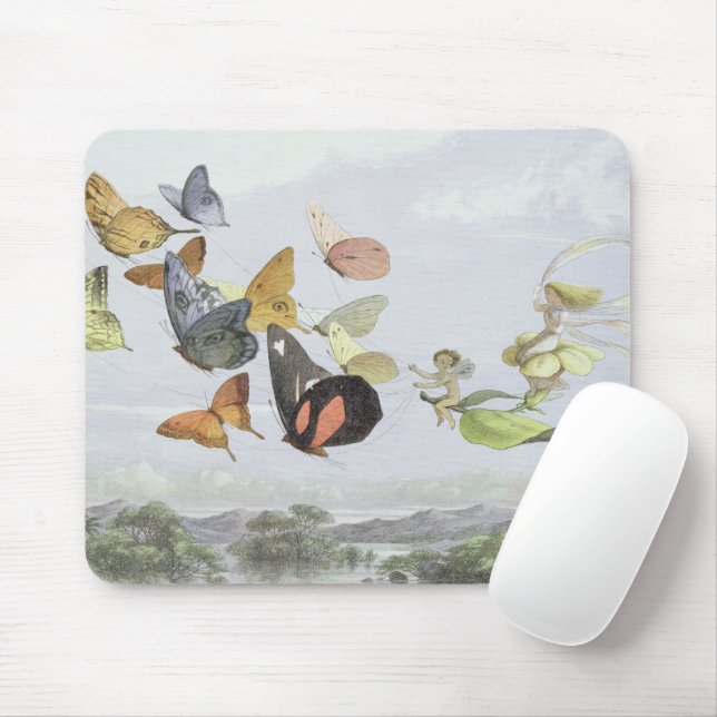 The Fairy Queen's Carriage | Elf World Mouse Pad (With Mouse)