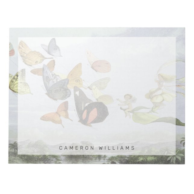 The Fairy Queen's Carriage | Elf World Notepad (Front)