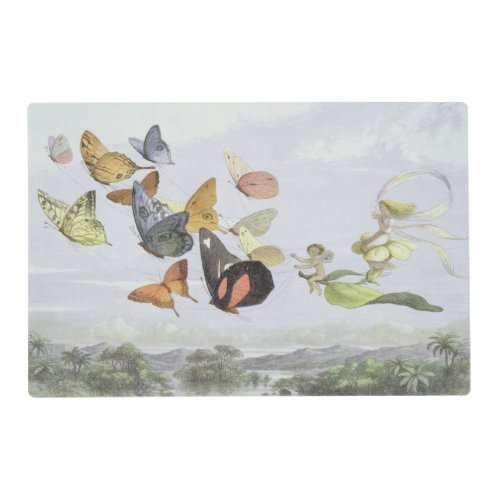 The Fairy Queens Carriage  Elf World Placemat